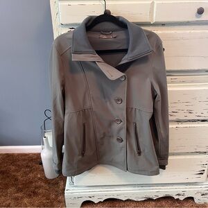 Prana Women's Utility Jacket in light green. Size medium.